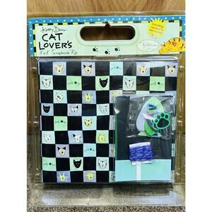 New Kathy Davis “Cat Lovers” 8x8 Scrapbook Kit